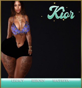 Second Life Marketplace - - K - AYANNA - BLACK PRINTED